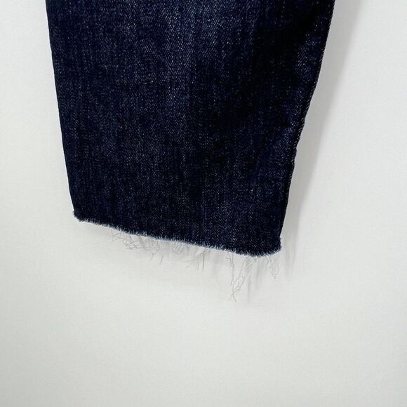 Hudson Collin Flap Skinny Ankle Raw Hem Jeans Dark Wash Blue Jeans Women’s 28 - Picture 10 of 10